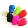 Antislip Soft Silicone Truck Car Gear Shifter Oval Gear Shift Knob Cover Black