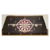 Black Hand Embroidery clutch purse