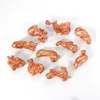 10 Pcs Native copper nuggets uneven freeform metallic elements from keweenaw michigan USA wholesale lot supplier loose gemstone