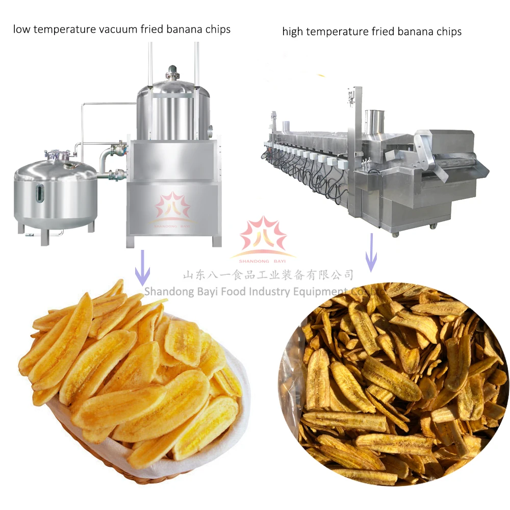 Food industrial plantain chips making machine banana chips equipment