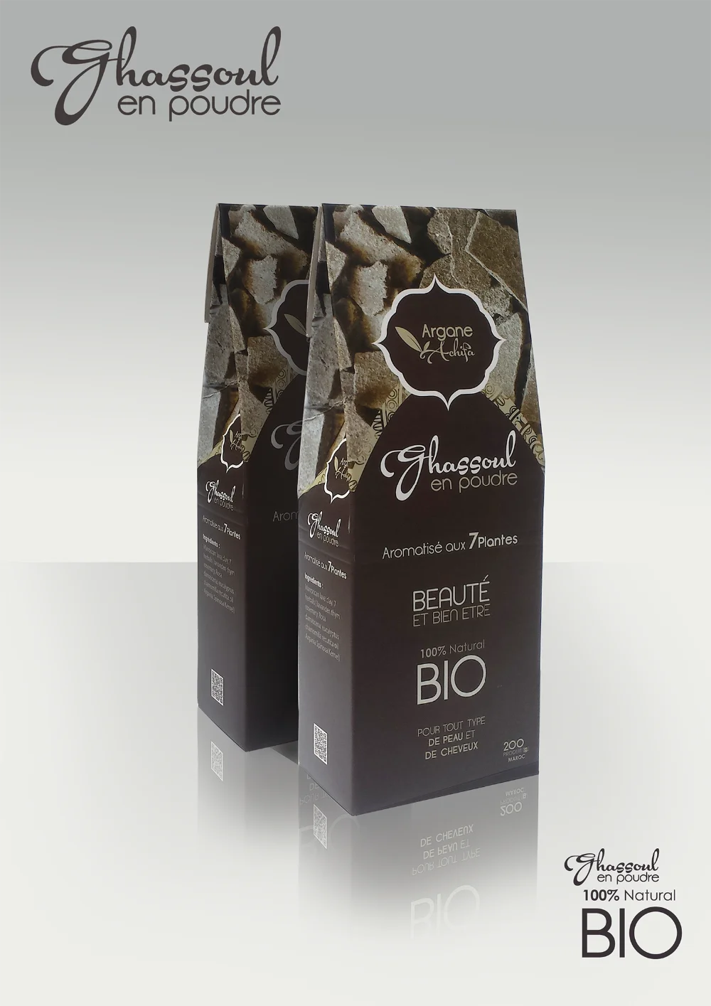 
Rhassoul Ghassoul Lava Clay for Body & Hair & Skin Care - Pure & Premium grade 