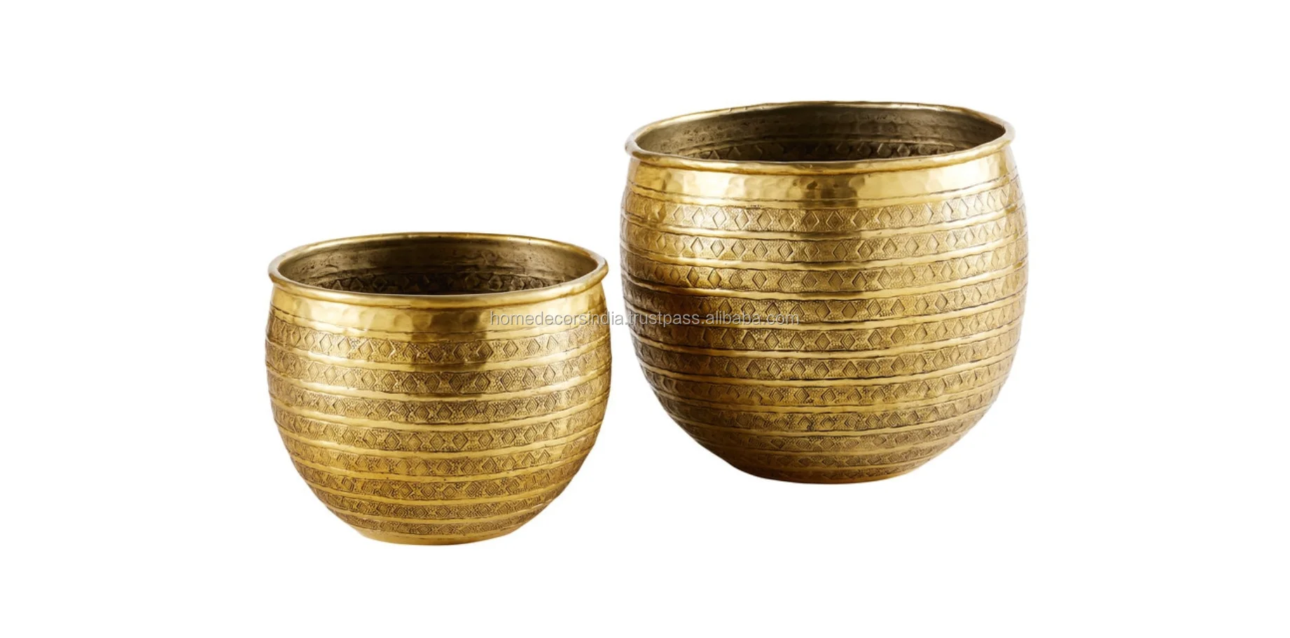 Gold Metal Pots2