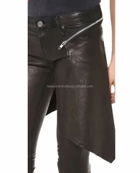 zip up leather pants