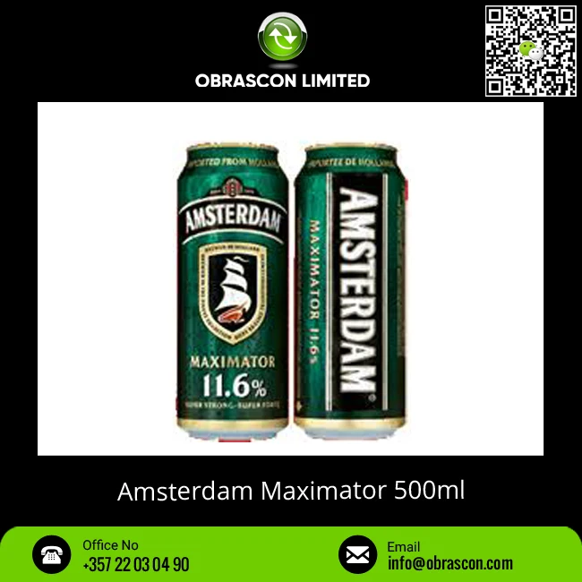 
11.6% Amsterdam Maximator Beer Can 