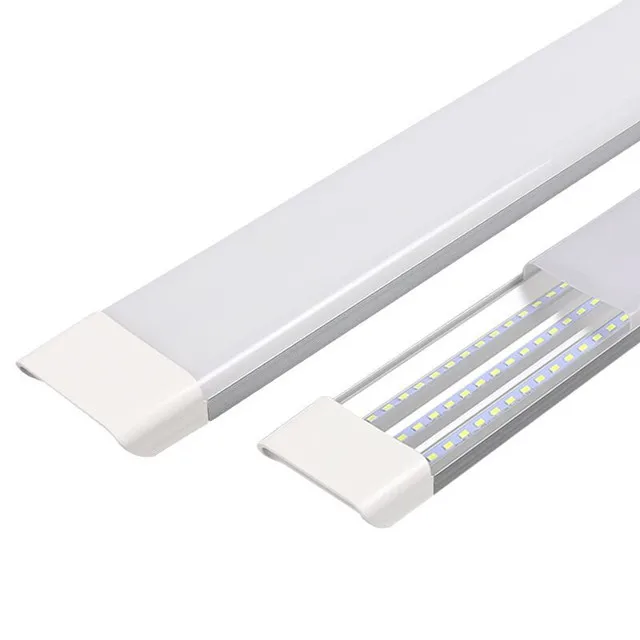 High lumen 72W led purification lamp SMD2835 4ft 1200mm 60W LED Batten Lights commercial office celling lighting fixtures