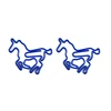 ROHS PET 1.2mm nice reindeer paper clip for Christmas gift from china supplier