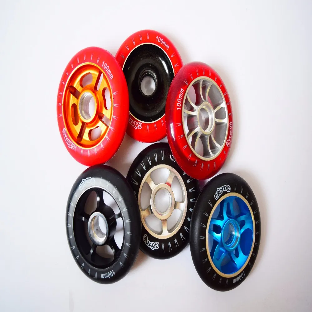 Oem Polyurethane Inline Skate Wheels With Aluminum Core Buy Oem