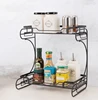 EasyPAG New and Improved Metal Storage Organizer Vintage Spice Rack Detachable Storage Rack