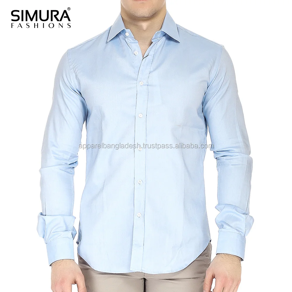 polyester formal shirts