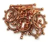 Rose Gold Plated Round Shape Toggle Clasp
