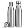 Ski Group Of Stainless Steel Silver Water Bottle for Drinking Water
