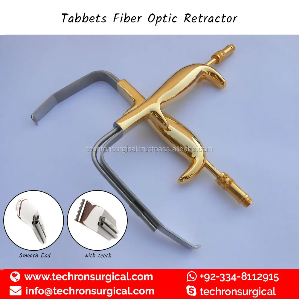 Retractor De Fibra Óptica Con Dientes Tebbetts Buy Tebbetts De Fibra Óptica De Retractor Con