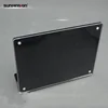 Cheap customized 5*7 black magnetic acrylic picture photo frame