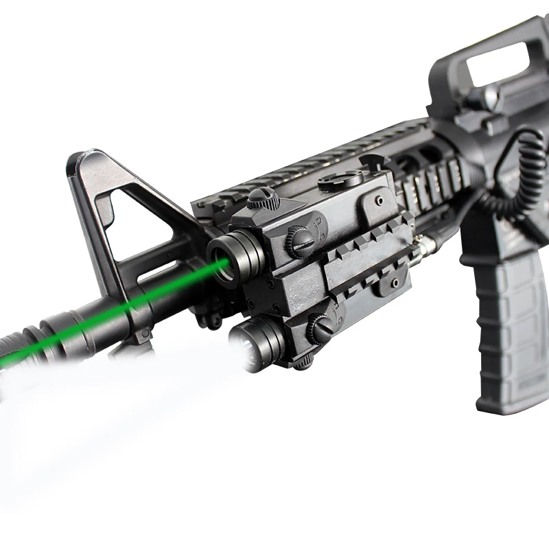 

LASERSPEED military tactical green laser sight with flashlight