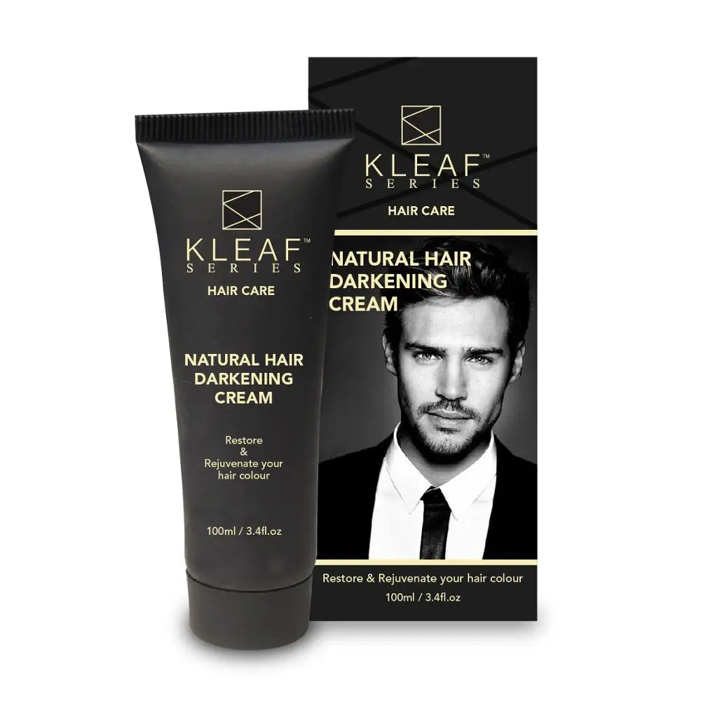 Kleaf Natural Hair Darkening Cream Buy Black Hair Cream