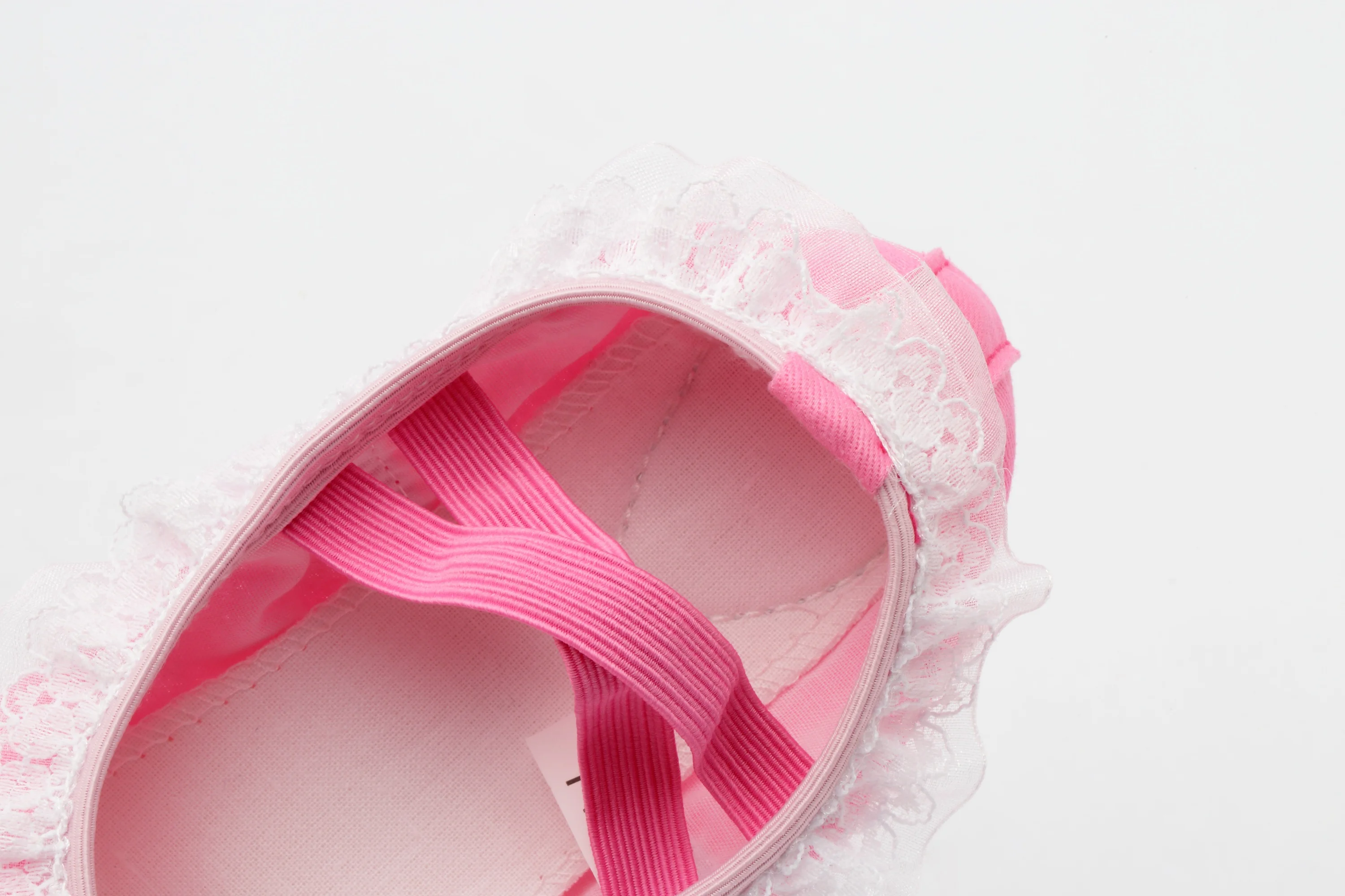 Cheap Canvas Lace Flats Elastic Wholesale Womens Ballet Shoes For