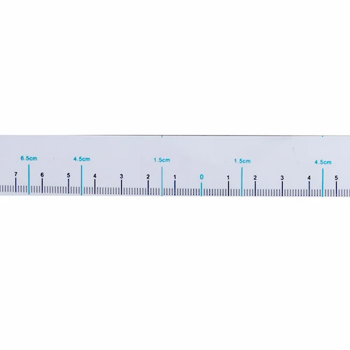 

Clear Transparent Eyebrow Ruler sticker For Classical Eyebrow Shape