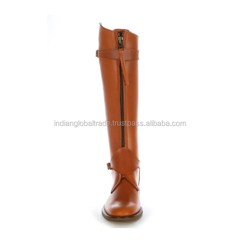 Long Horse Riding Boots Made In India Of Pure Leather Horse Riding