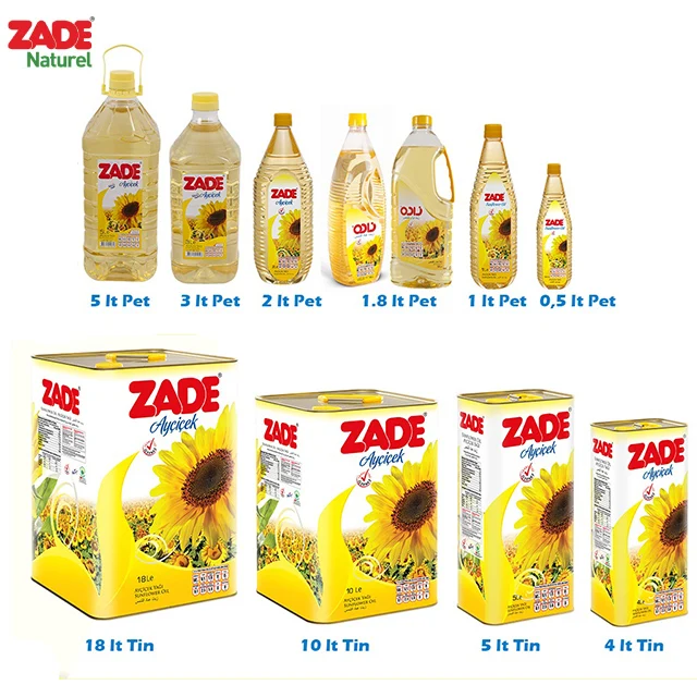 
Pure Refined Sunflower Cooking Oil 