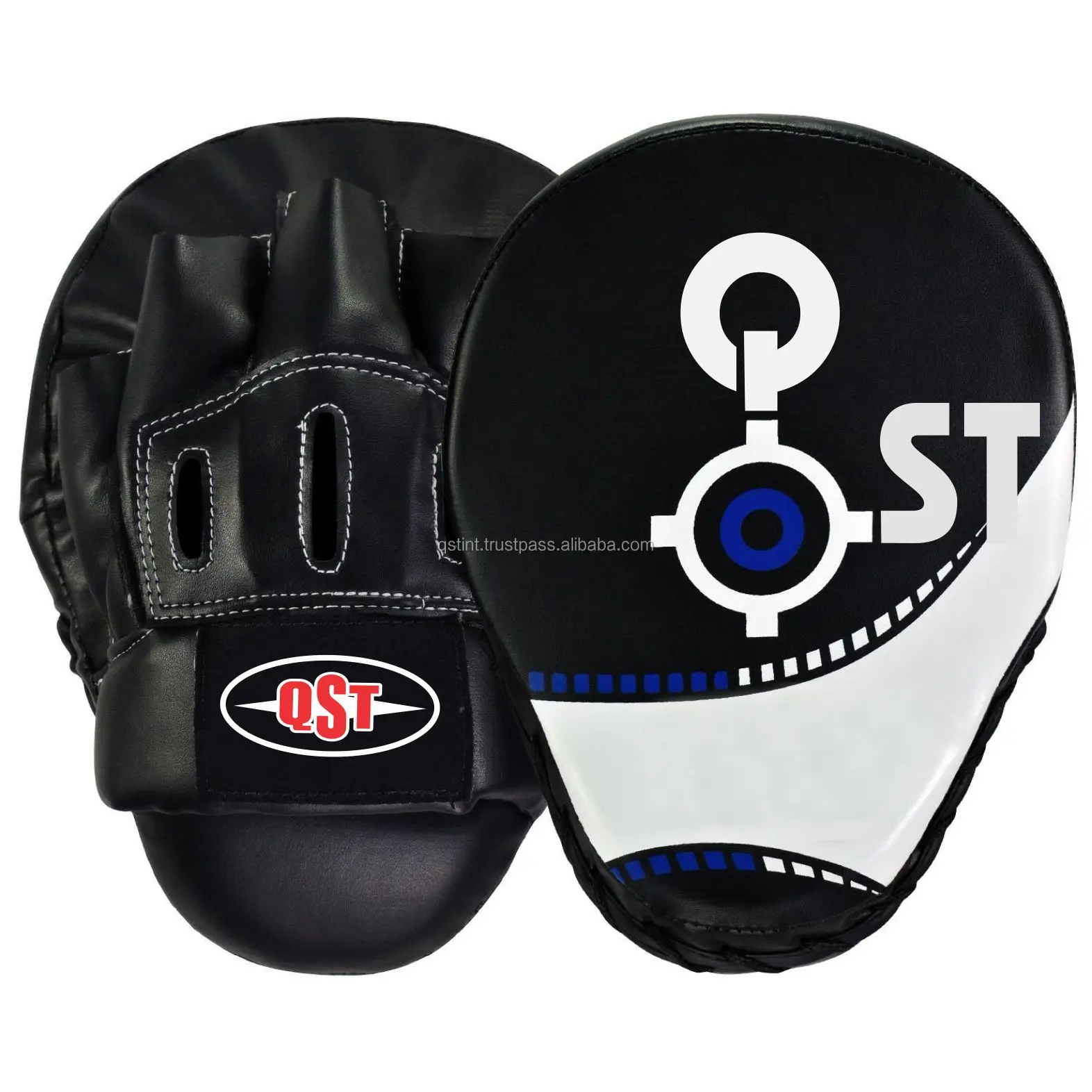 Cowhide Leather Curved Focus Mitts Kickboxing Training Buy Curved