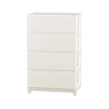 Jej 4 Drawer Plastic Wide Storage Chest With Drawers View 4