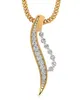 0.10Ct Certified Round Cut Diamond 14k White Gold Charm Pendant Women Gift Jewelry