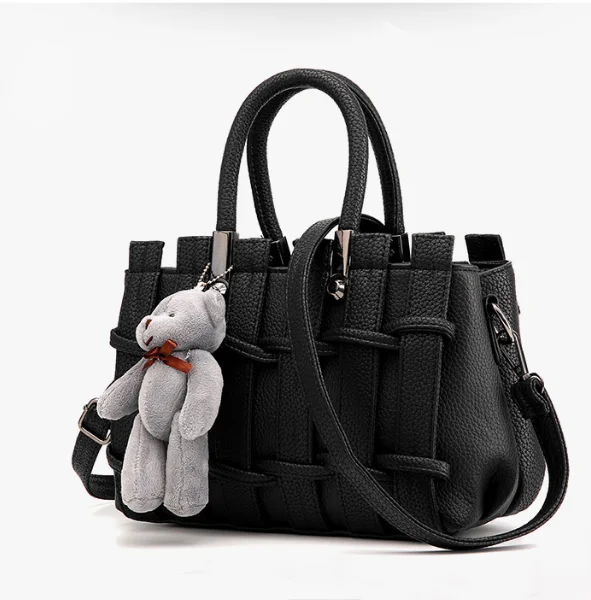 Alibaba 2017 Fashionable Lady Handbag Pu Leather Handbag Women Handbag