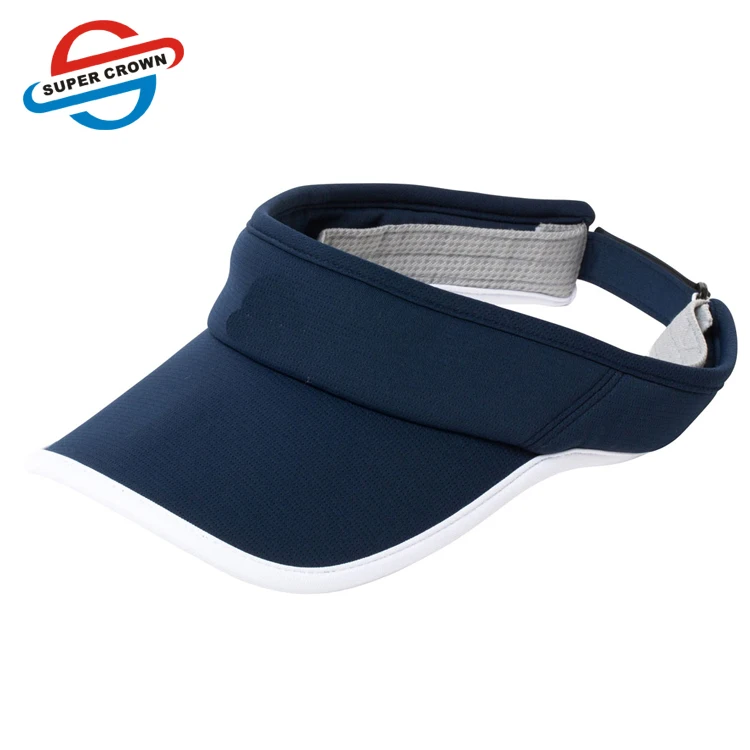 Cotton Running Visor Cap Elastic Band Sun Protection Visors - Buy Hats ...