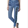 custom color jeans denim women jegging printed leggings for women custom sublimation printing