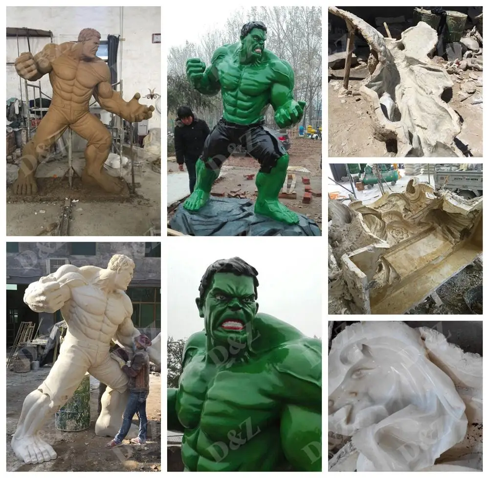 fiberglass statue process
