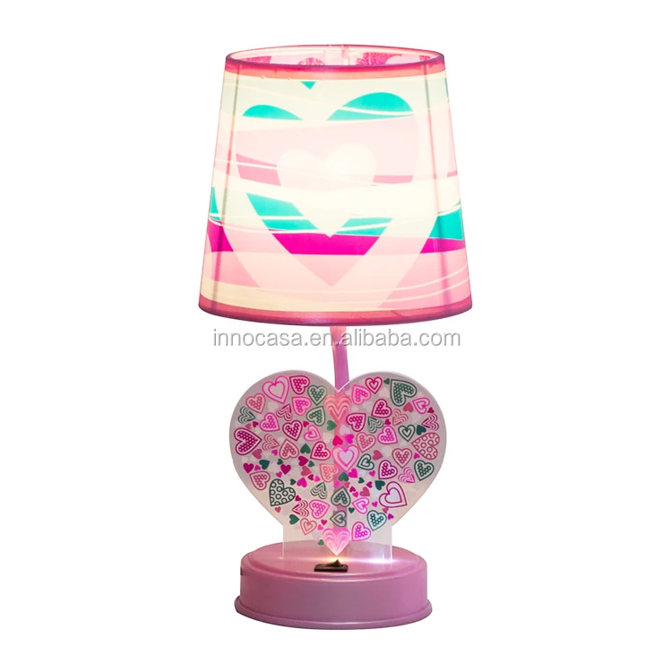 pink sequin lamp