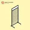Swift wire grid panel wall fixture display stand