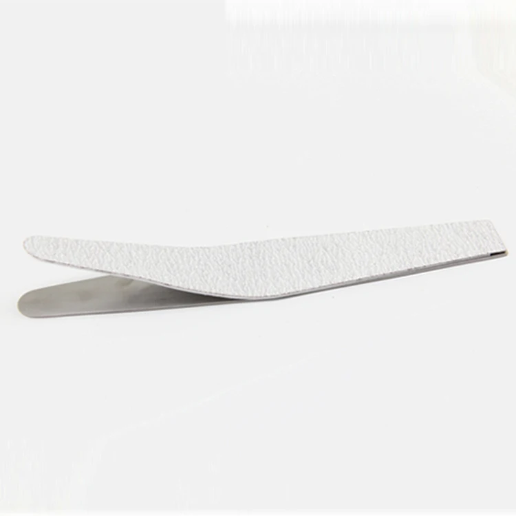 

Professional nail file 80/100/150/180/240 double side oem custom printed logo top zebra nail file, Mix color