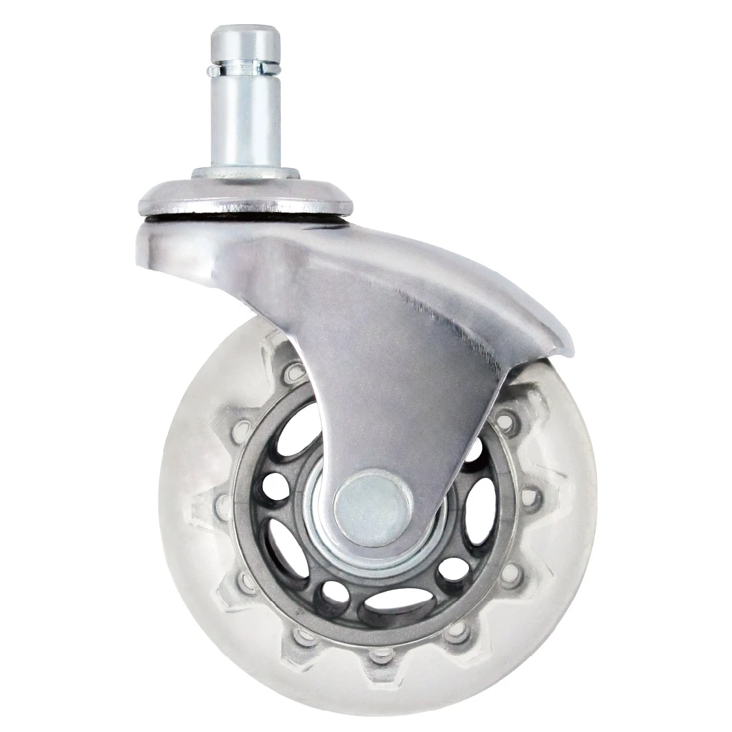 2.5" PVC Furniture Caster Wheel Replacement Parts