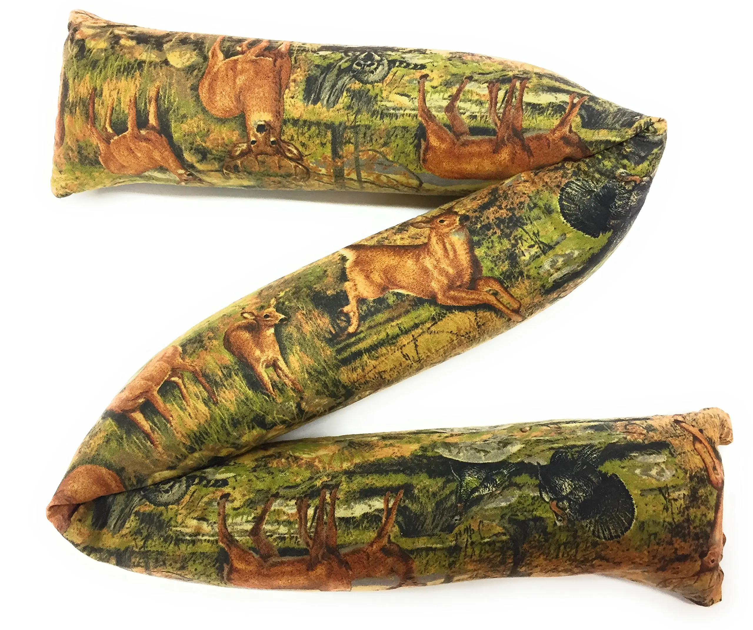 Door Draft Stopper Filled with Fragrant Balsam - Standard 2" X 38" – Forest Wildlife - Quality USA Made