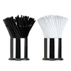 100% Biodegradable Drinking Straw Compostable PLA Sraw Bio Degradable Straws Black