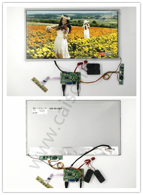 HDMI+ VGA+Audio of LCD controller board +21.5 inch IPS LCD panel with 1920*1080 +led driver board+LVDS cable+OSD keypad