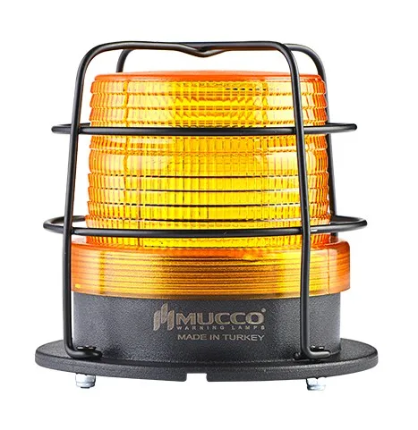 
Super Bright Signal Beacons with 5 Light Modes Steady Flashing Strobing Rotary Photocell Signal Beacon with Protection Cage 