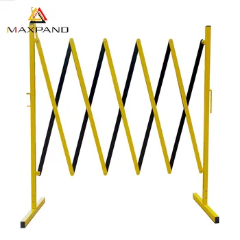 Maxpand Temporary Parking Crowd Control Scissor Barricade Fence Stand ...