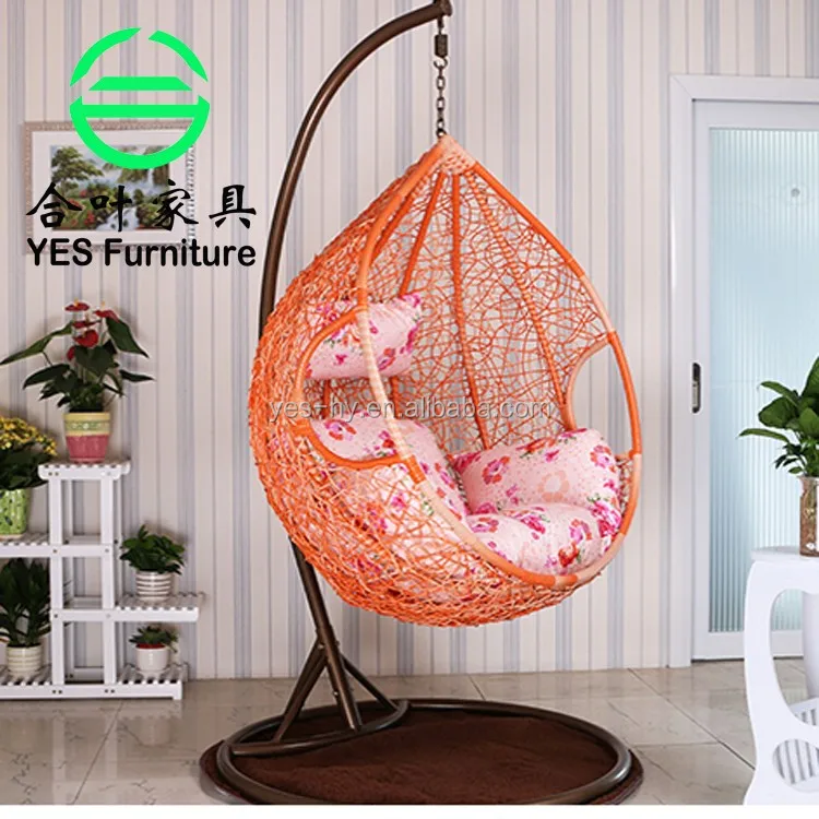 Cheap Wicker Hanging Swing Chair Rattan Hanging Chair Leisure Furniture