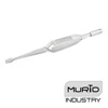 Cross Locking Tweezers Flat Tip