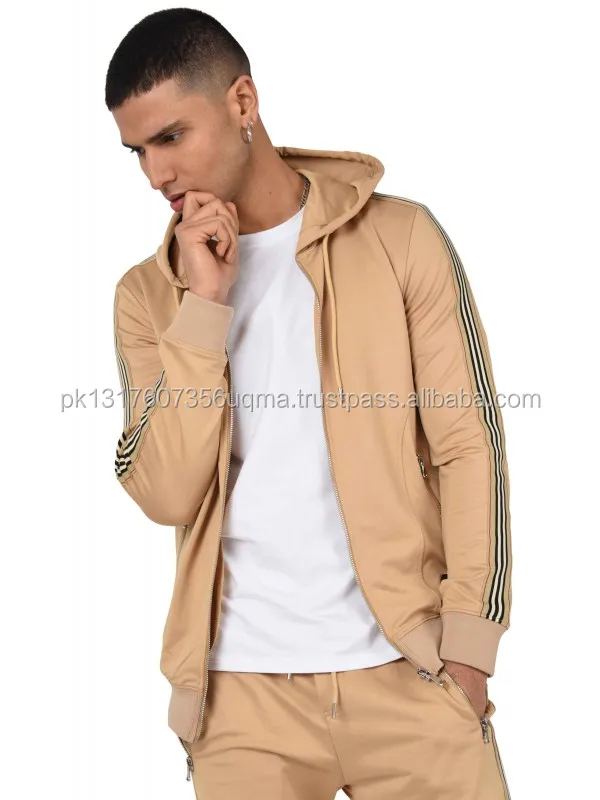 tan sweatsuit mens