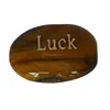 Engraved Luck Palmston Tiger Eye Healing stones