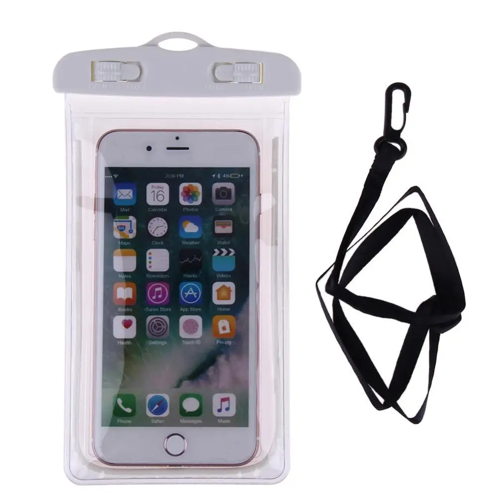 

Swimming Bags Waterproof Bag with Luminous Underwater Pouch Phone Case For universal all models 3.5 inch -6 inch
