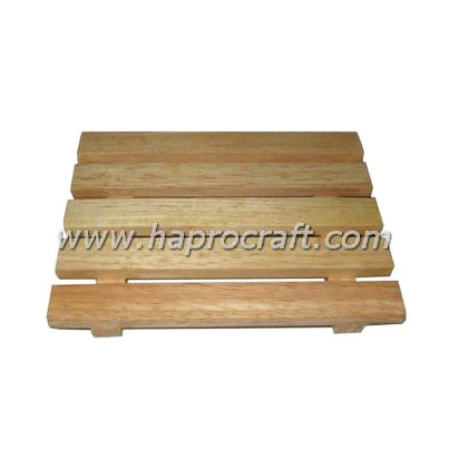 Rubber wood Pad/ Coaster/ Mats (TH 2856)