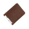 Cute & fashion name card holder / top quality card leather cases / leather wedding gift card case