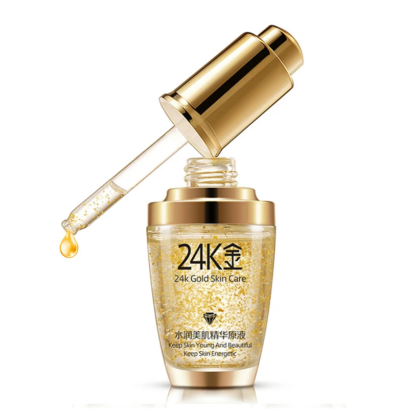 

OEM ODM BIOAQUA anti-aging hyaluronic acid essence moisturizing 24k gold serum