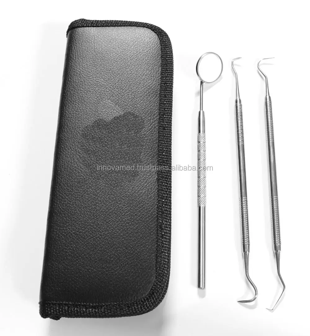 Dental Hygiene Instruments Kit/ 5 Pieces Dental Hygiene Kit With