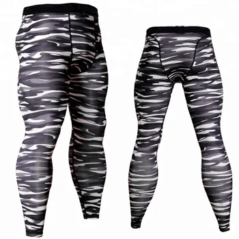 camouflage compression pants