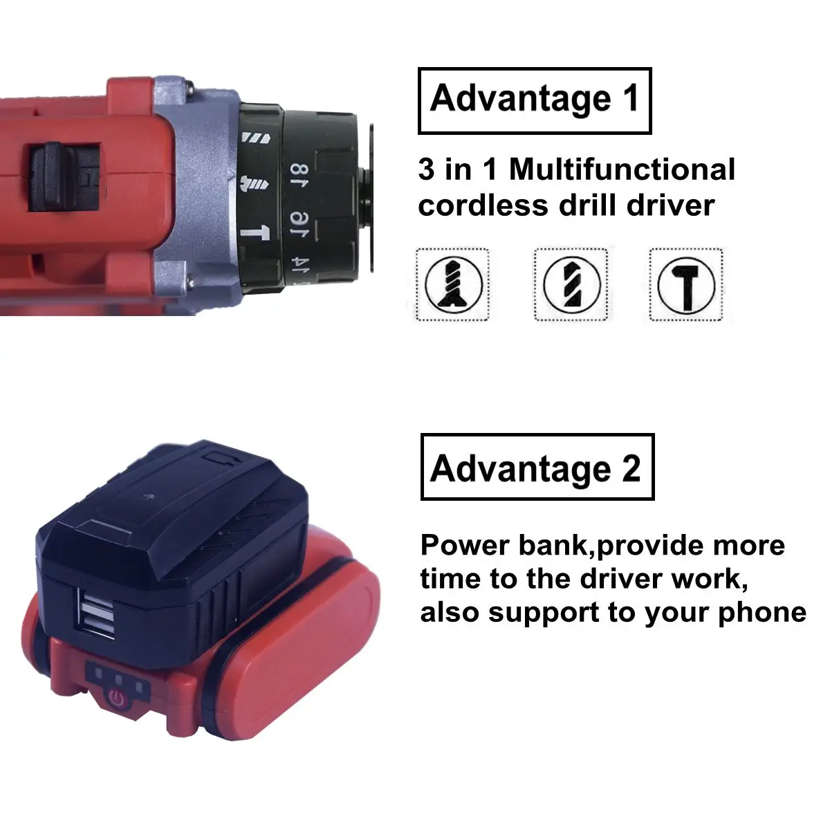 Chicago Electric Power Tools Parts 66/5000 36pc 16v Lithiumion